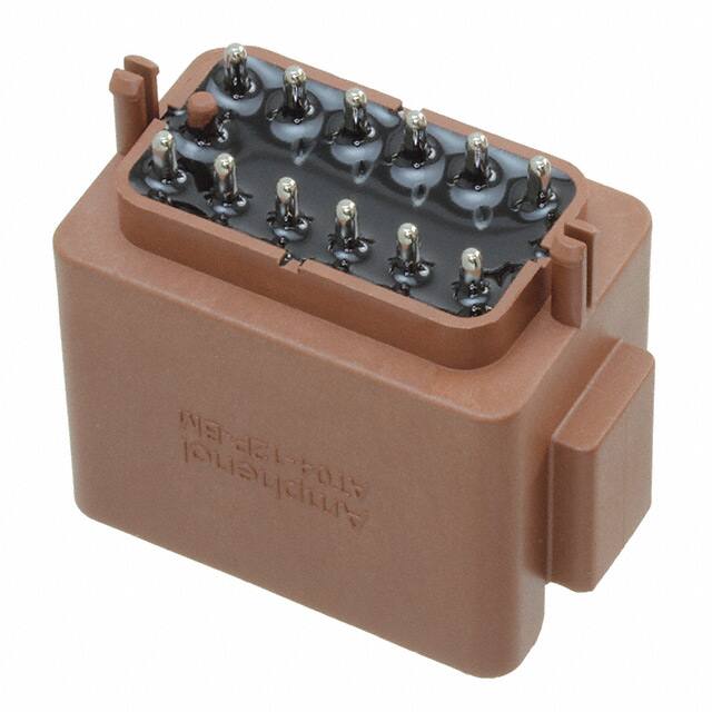 AT04-12PD-BM04 Amphenol Sine Systems Corp  Embases à broches mâles